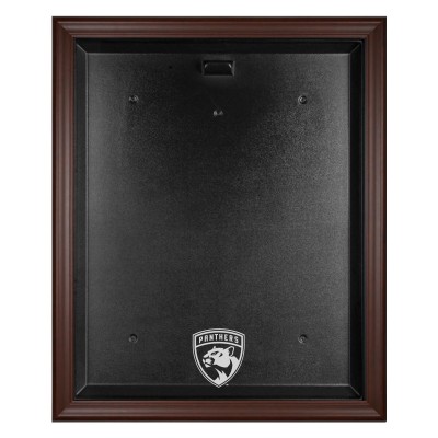Florida Panthers Fanatics Authentic Brown Framed Logo Jersey Display Case