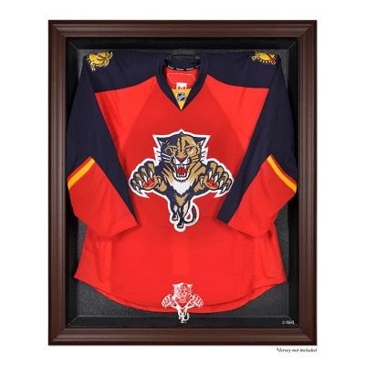 Florida Panthers Fanatics Authentic (1993-2016) Brown Framed Logo Jersey Display Case