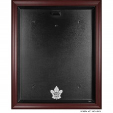Toronto Maple Leafs Fanatics Authentic (2016-Present) Mahogany Framed Logo Jersey Display Case