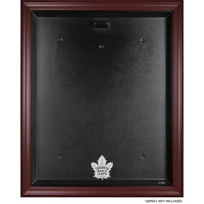 Toronto Maple Leafs Fanatics Authentic (2016-Present) Mahogany Framed Logo Jersey Display Case