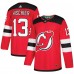Игровая джерси Nico Hischier New Jersey Devils Adidas Authentic - Red