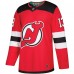 Игровая джерси Nico Hischier New Jersey Devils Adidas Authentic - Red