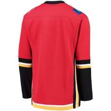 Calgary Flames Youth Alternate Replica Blank Jersey - Red/Black