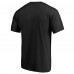 Boston Bruins Fanatics Branded Static Logo T-Shirt - Black - оригинальные футболки Бостон Брюинз