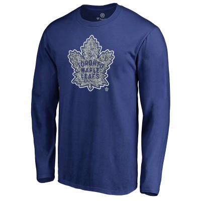 Футболка с длинным рукавом Toronto Maple Leafs Royal Static Logo