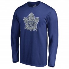 Футболка с длинным рукавом Toronto Maple Leafs Royal Static Logo