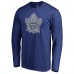 Футболка с длинным рукавом Toronto Maple Leafs Royal Static Logo