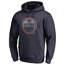 Толстовка с капюшоном Edmonton Oilers Static Logo - Navy