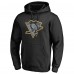 Pittsburgh Penguins Black Static Logo Pullover Hoodie
