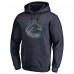 Vancouver Canucks Navy Static Logo Pullover Hoodie