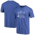 Футболка Toronto Maple Leafs Throwback Vintage Logo Tri-Blend - Royal