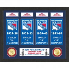 New York Rangers Highland Mint 15 x 12 Stanley Cup Banner Collection Photo Mint New York Rangers Highland Mint 15 x 12 Stanley Cup Banner Collection Photo Mint
