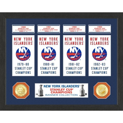 New York Islanders Highland Mint 15 x 12 Stanley Cup Banner Collection Photo Mint