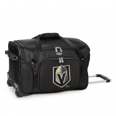 Vegas Golden Knights MOJO 22 Wheeled Duffle Bag - Black