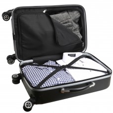 Vegas Golden Knights MOJO 21 8-Wheel Hardcase Spinner Carry-On Luggage - Black