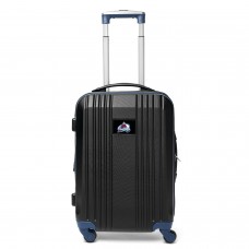Colorado Avalanche MOJO 21 Hardcase Two-Tone Spinner Carry-On - Navy