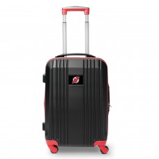 New Jersey Devils MOJO 21 Hardcase Two-Tone Spinner Carry-On - Red