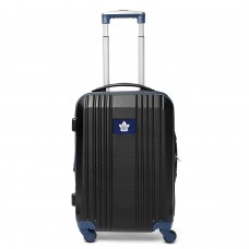 Toronto Maple Leafs MOJO 21 Hardcase Two-Tone Spinner Carry-On - Navy