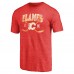 Футболка Calgary Flames Vintage Collection Line Shift Tri-Blend - Red