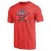 Футболка Florida Panthers Vintage Collection Line Shift Tri-Blend - Red