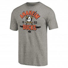 Футболка Anaheim Ducks Gray Hometown Collection Tri-Blend