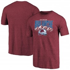 Футболка Colorado Avalanche Hometown Collection Tri-Blend - Burgundy