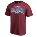 Футболка Colorado Avalanche Hometown Collection Local - Burgundy Футболка Colorado Avalanche Hometown Collection Local - Burgundy