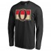 Ottawa Senators Black Hometown Collection Long Sleeve T-Shirt Ottawa Senators Black Hometown Collection Long Sleeve T-Shirt