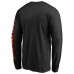 Футболка с длинным рукавом Philadelphia Flyers Hometown Collection - Black