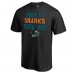 San Jose Sharks Black Hometown Collection Local T-Shirt