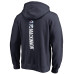 Colorado Avalanche Nathan MacKinnon Navy Backer Name & Number Pullover Hoodie