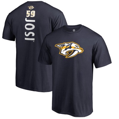 Футболка Roman Josi Nashville Predators Backer Name & Number - Navy