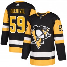 Игровая джерси Jake Guentzel Pittsburgh Penguins adidas Authentic Player - Black