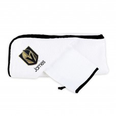 Полотенце с капюшоном Vegas Golden Knights Infant Personalized - White
