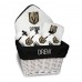 Newborn & Малышам Vegas Golden Knights White Personalized Medium Gift Basket
