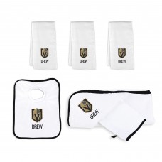 Newborn & Малышам Vegas Golden Knights White Personalized Medium Gift Basket