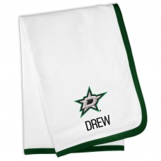 Именной плед Dallas Stars Baby - White