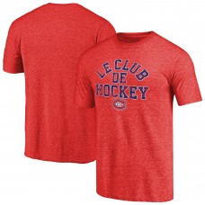 Футболка Montreal Canadiens Hometown Collection Le Club Tri-Blend - Red