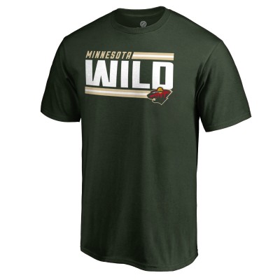 Футболка Minnesota Wild Iconic Collection On Side Stripe - Green