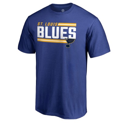 Футболка St. Louis Blues Iconic Collection On Side Stripe - Royal
