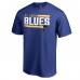 Футболка St. Louis Blues Iconic Collection On Side Stripe - Royal