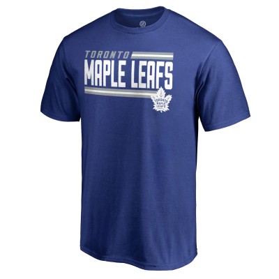 Футболка Toronto Maple Leafs Royal Iconic Collection On Side Stripe