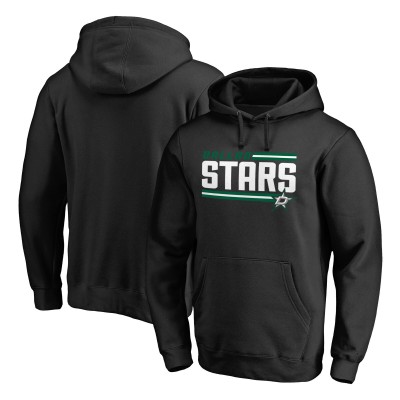 Толстовка Dallas Stars Iconic Collection On Side Stripe - Black