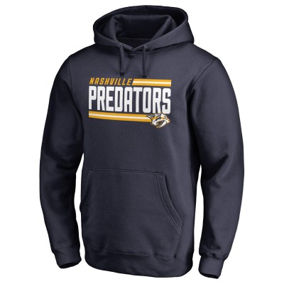 Толстовка Nashville Predators Iconic Collection On Side Stripe - Navy