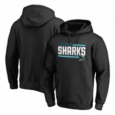 Толстовка San Jose Sharks Iconic Collection On Side Stripe - Black