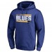 Толстовка St. Louis Blues Iconic Collection On Side Stripe - Royal