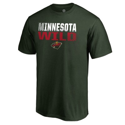 Футболка Minnesota Wild Iconic Collection Fade Out - Green