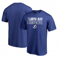 Футболка Tampa Bay Lightning Blue Iconic Collection Fade Out