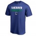Vancouver Canucks Royal Iconic Collection Fade Out T-Shirt