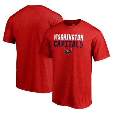 Футболка Washington Capitals Fanatics Iconic Collection Fade Out - Red